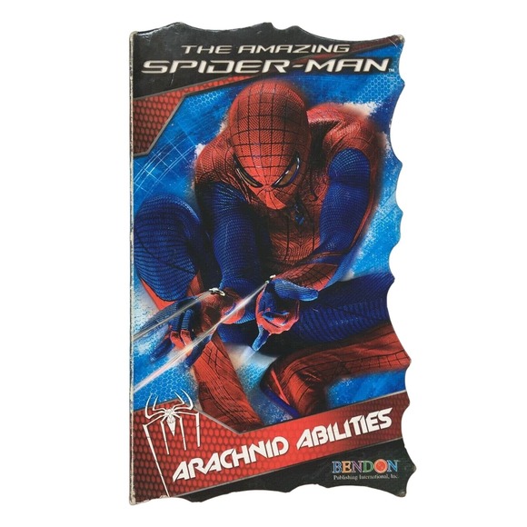 The Amazing Spider-Man Arachnid Abilities Board Book for Children Kids Boys - Picture 1 of 3